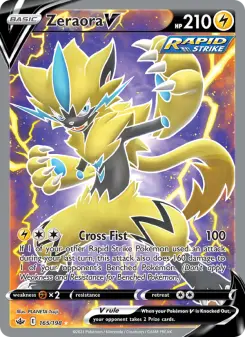 Zeraora V, Chilling Reign #165/198