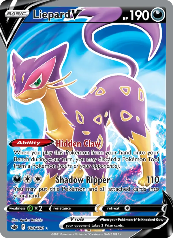 Liepard V, Chilling Reign #180