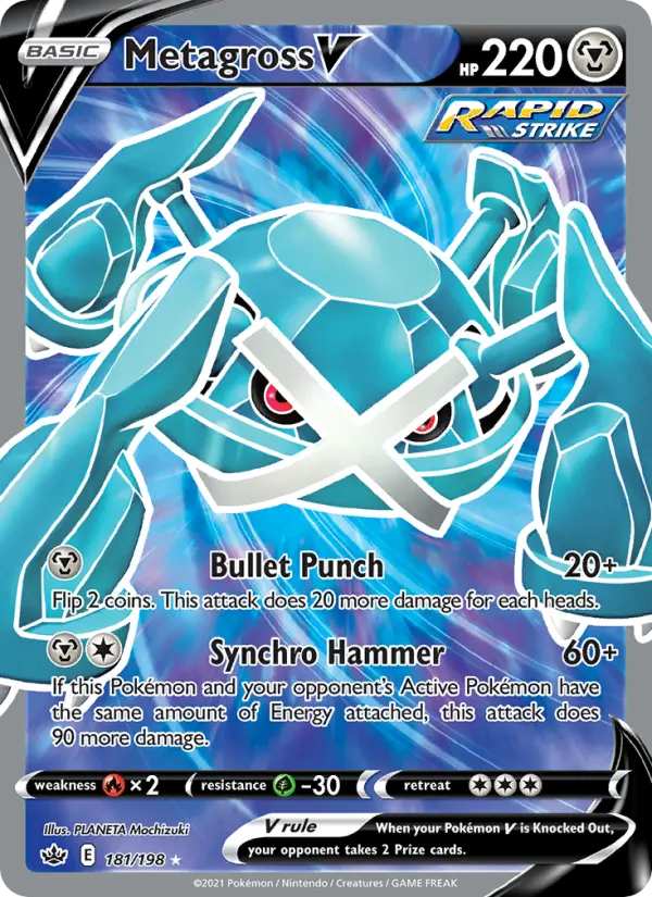 Metagross V, Chilling Reign #181