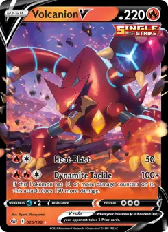 Volcanion V, Chilling Reign #25/198