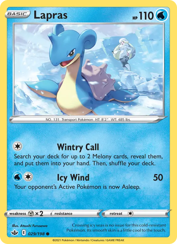 Lapras, Chilling Reign #29