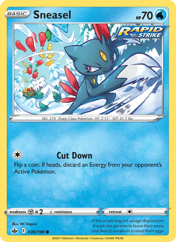 Sneasel, Chilling Reign #30