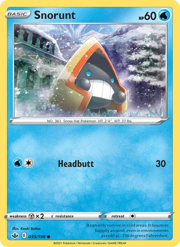 Snorunt, Chilling Reign #35