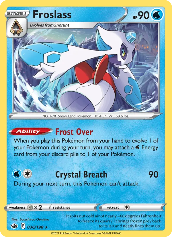 Froslass, Chilling Reign #36