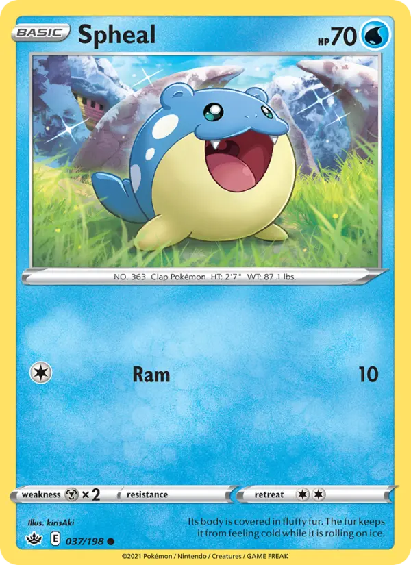 Spheal, Chilling Reign #37