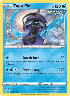 Tapu Fini, Chilling Reign #40/198