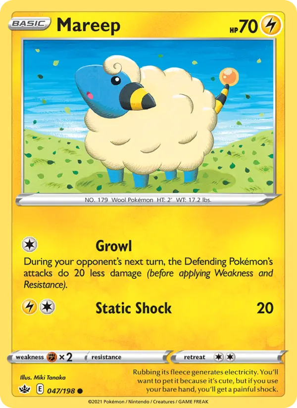 Mareep, Chilling Reign #47