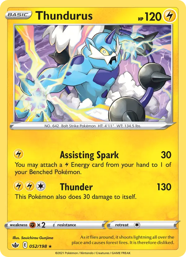 Thundurus, Chilling Reign #52