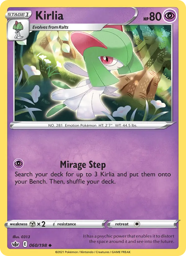 Kirlia, Chilling Reign #60