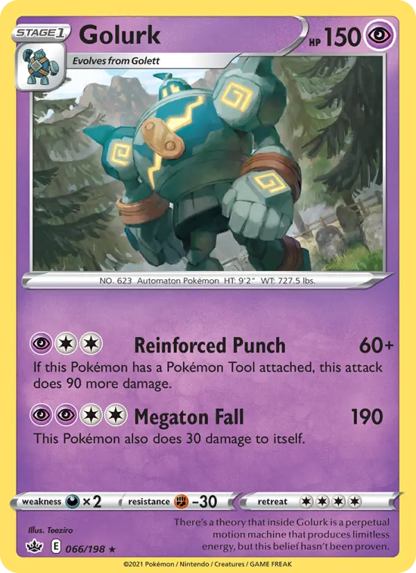 Golurk, Chilling Reign #66