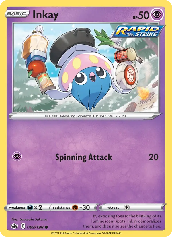 Inkay, Chilling Reign #69
