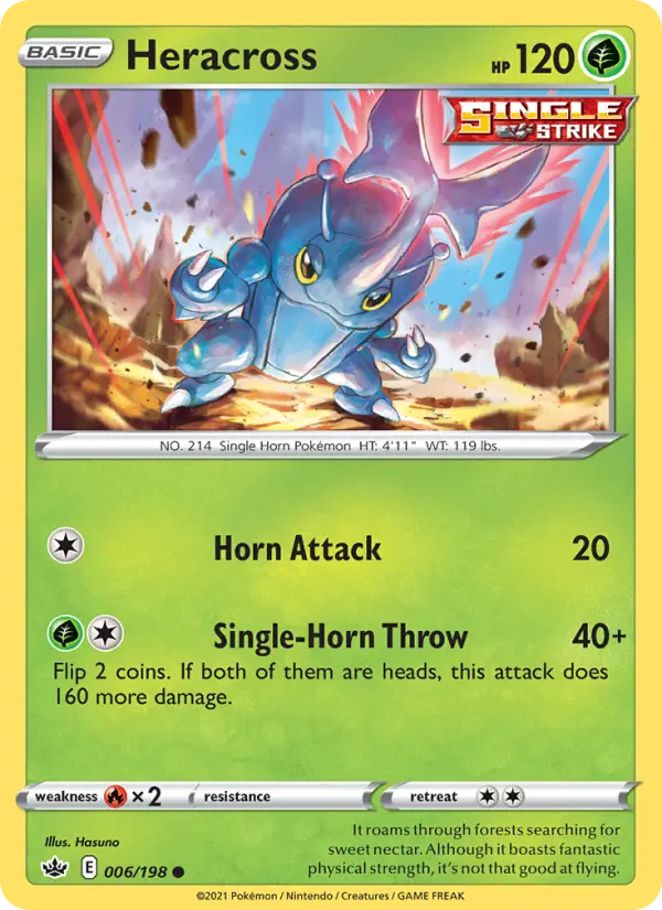 Heracross, Chilling Reign #6