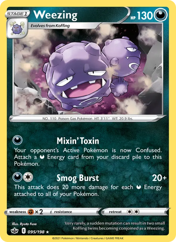 Weezing, Chilling Reign #95