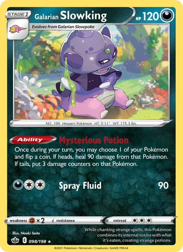 Galarian Slowking, Chilling Reign #98