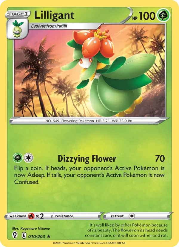 Lilligant, Evolving Skies #10