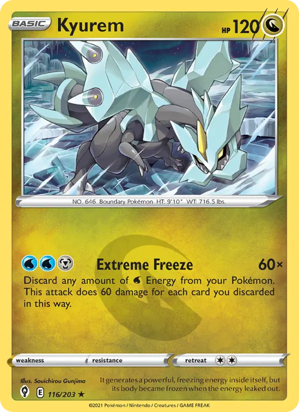 Kyurem, Evolving Skies #116