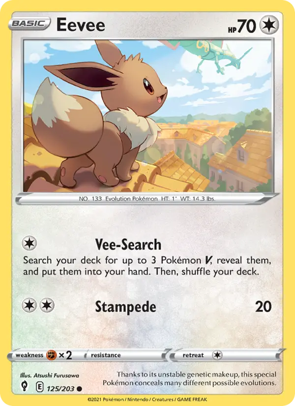 Eevee, Evolving Skies #125