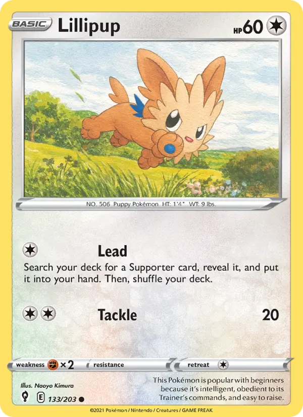 Lillipup, Evolving Skies #133