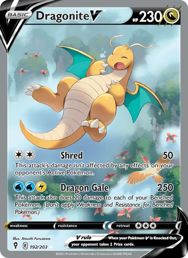 Dragonite V, Evolving Skies #192
