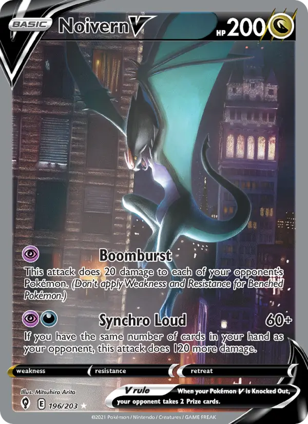 Noivern V, Evolving Skies #196