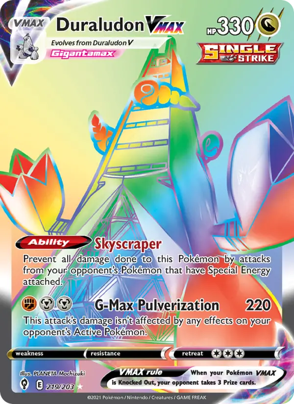 Duraludon VMAX, Evolving Skies #219
