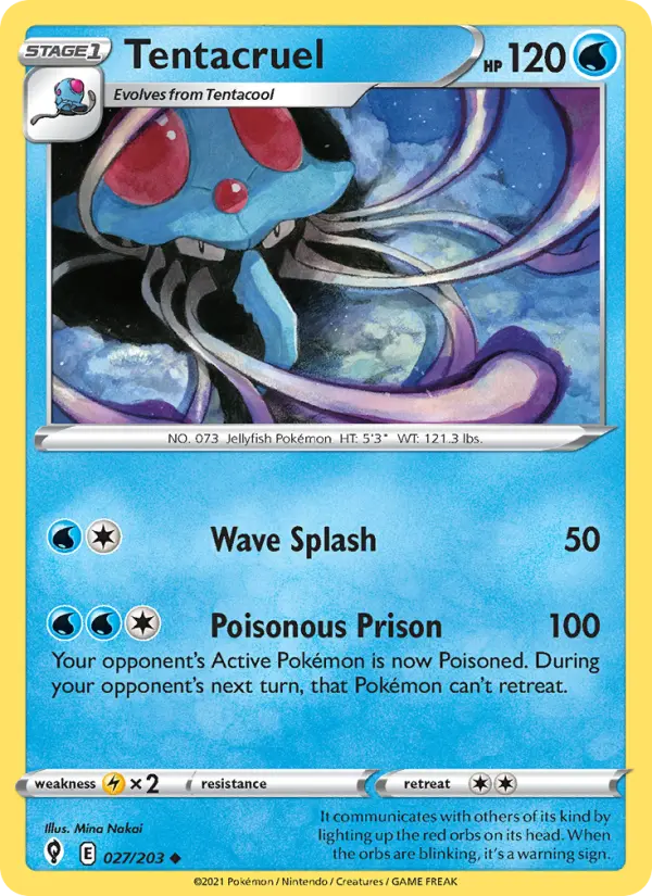 Tentacruel, Evolving Skies #27