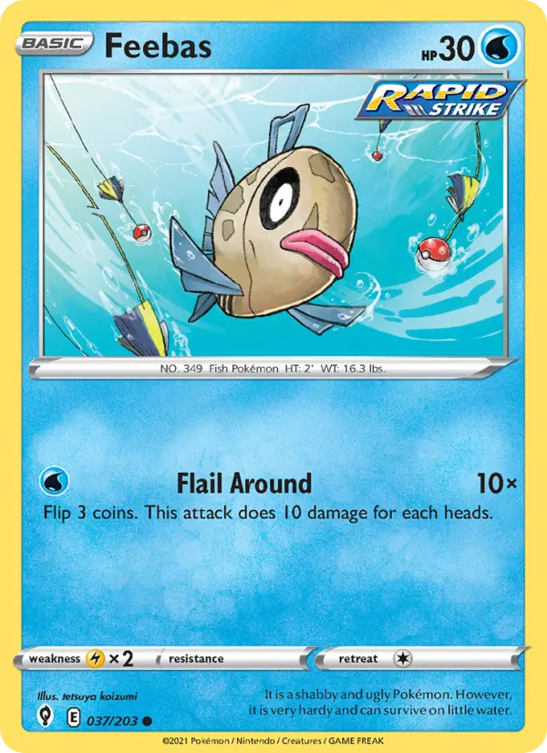 Feebas, Evolving Skies #37