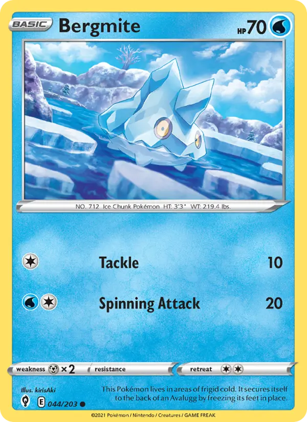 Bergmite, Evolving Skies #44