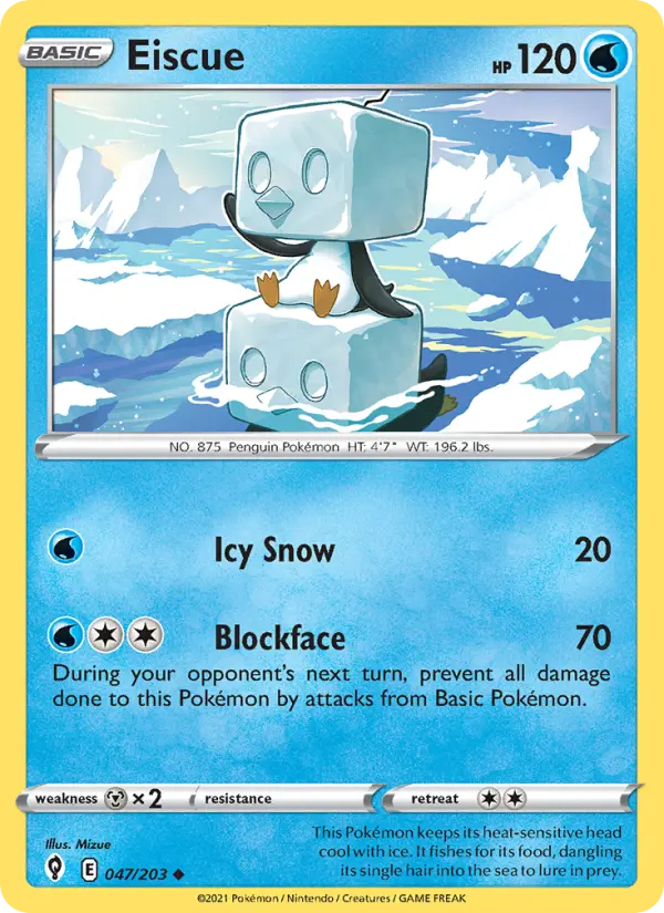 Eiscue, Evolving Skies #47