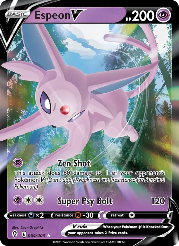 Espeon V, Evolving Skies #64