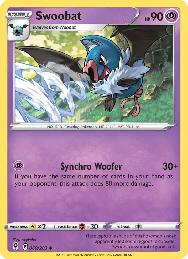Swoobat, Evolving Skies #69