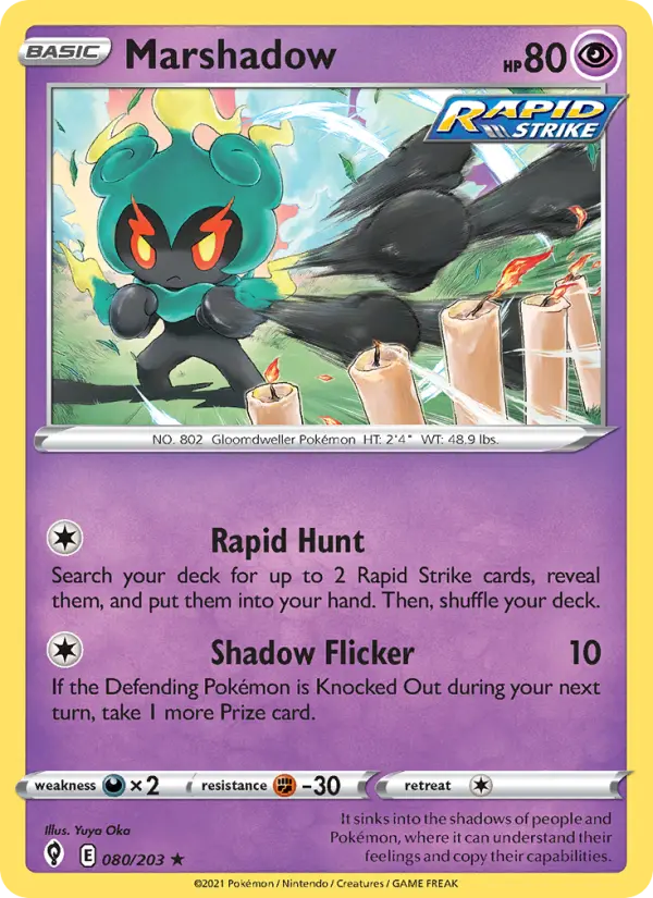 Marshadow, Evolving Skies #80