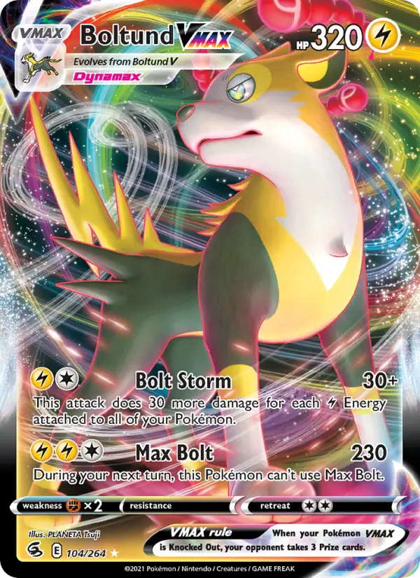 Boltund VMAX, Fusion Strike #104