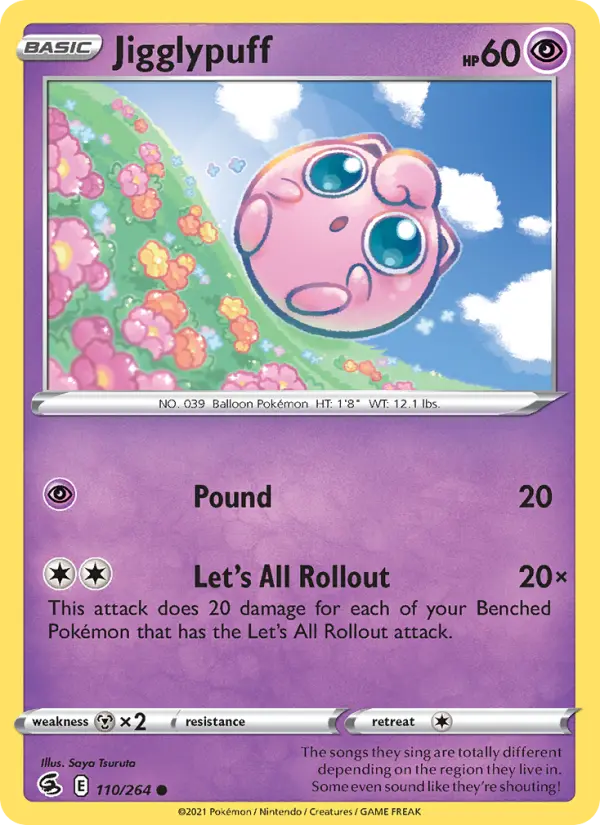 Jigglypuff, Fusion Strike #110