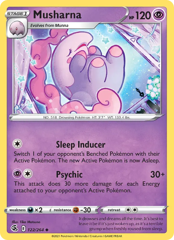 Musharna, Fusion Strike #122