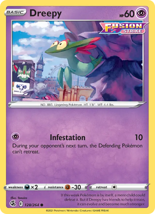 Dreepy, Fusion Strike #128
