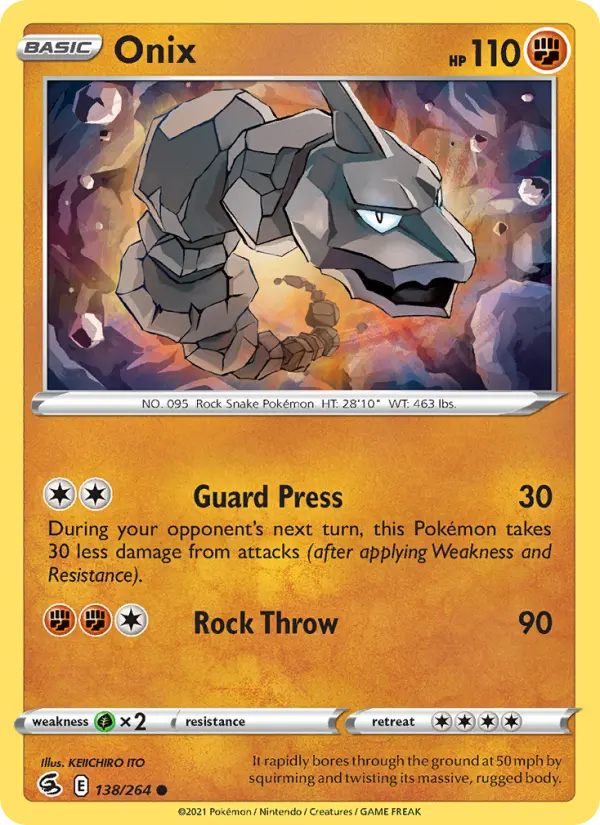 Onix, Fusion Strike #138