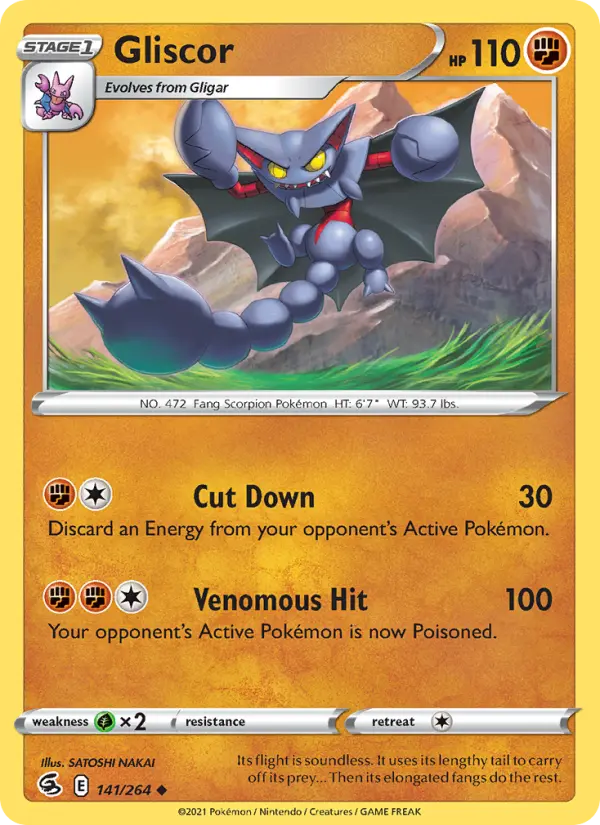 Gliscor, Fusion Strike #141
