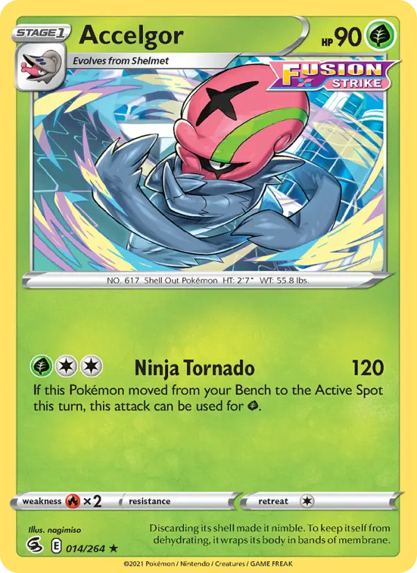 Accelgor, Fusion Strike #14