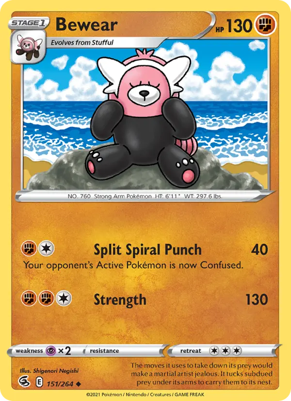 Bewear, Fusion Strike #151