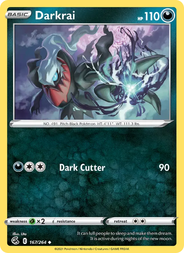 Darkrai, Fusion Strike #167