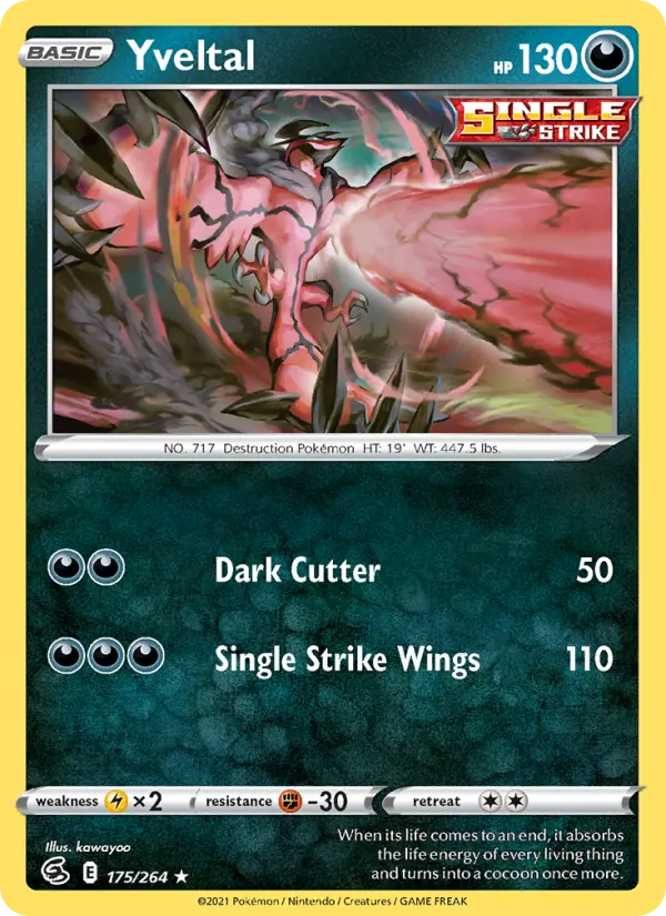 Yveltal, Fusion Strike #175