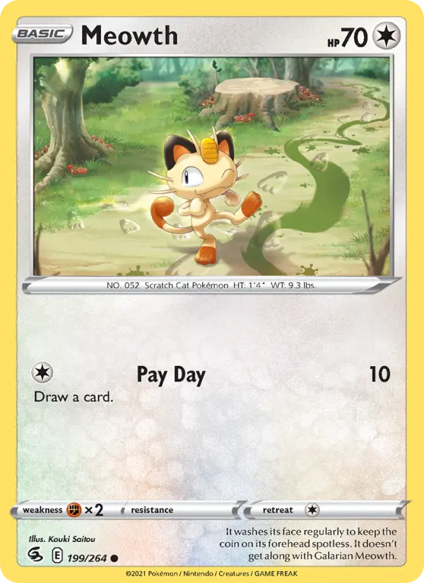 Meowth, Fusion Strike #199