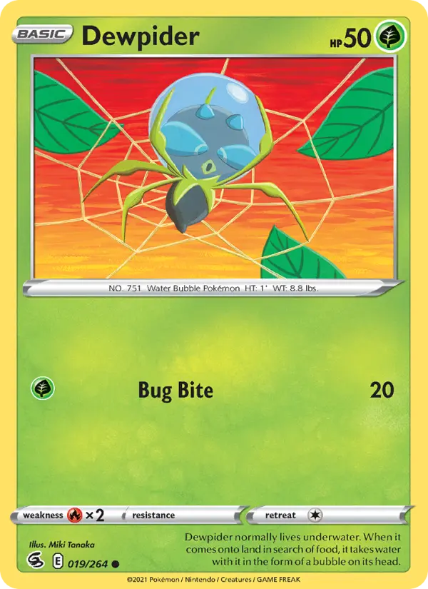 Dewpider, Fusion Strike #19
