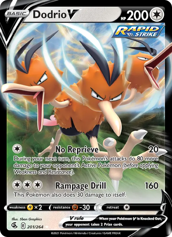 Dodrio V, Fusion Strike #201
