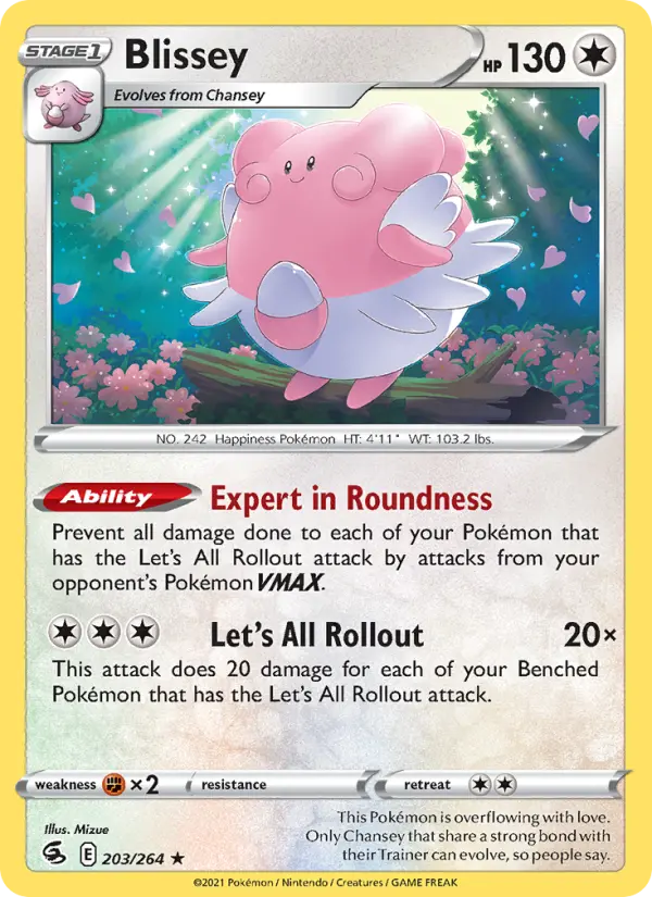 Blissey, Fusion Strike #203
