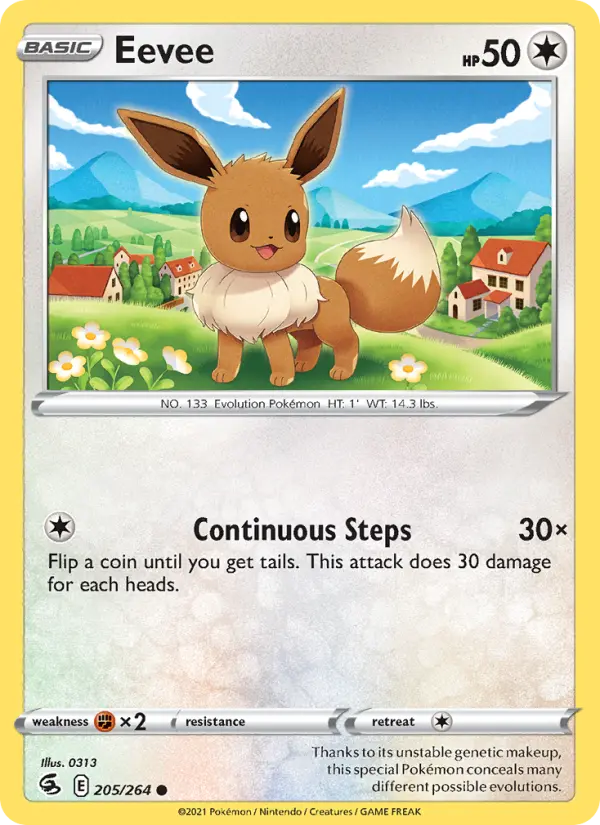 Eevee, Fusion Strike #205
