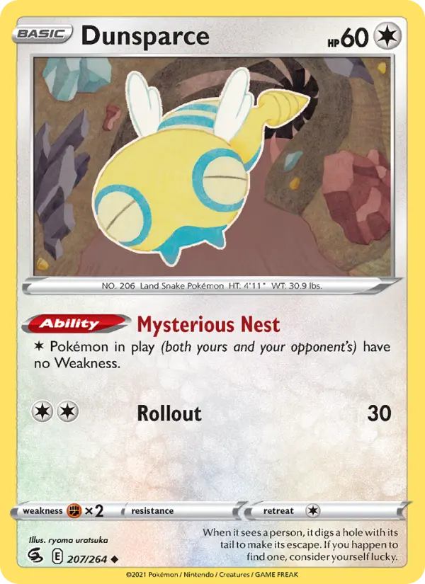 Dunsparce, Fusion Strike #207