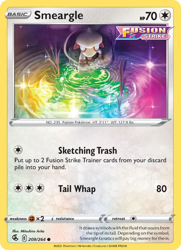 Smeargle, Fusion Strike #209
