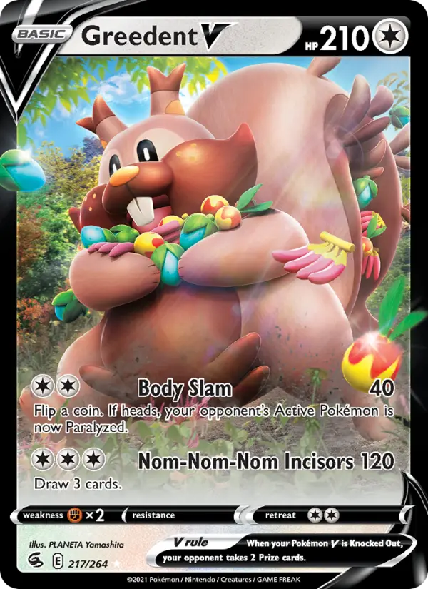 Greedent V, Fusion Strike #217